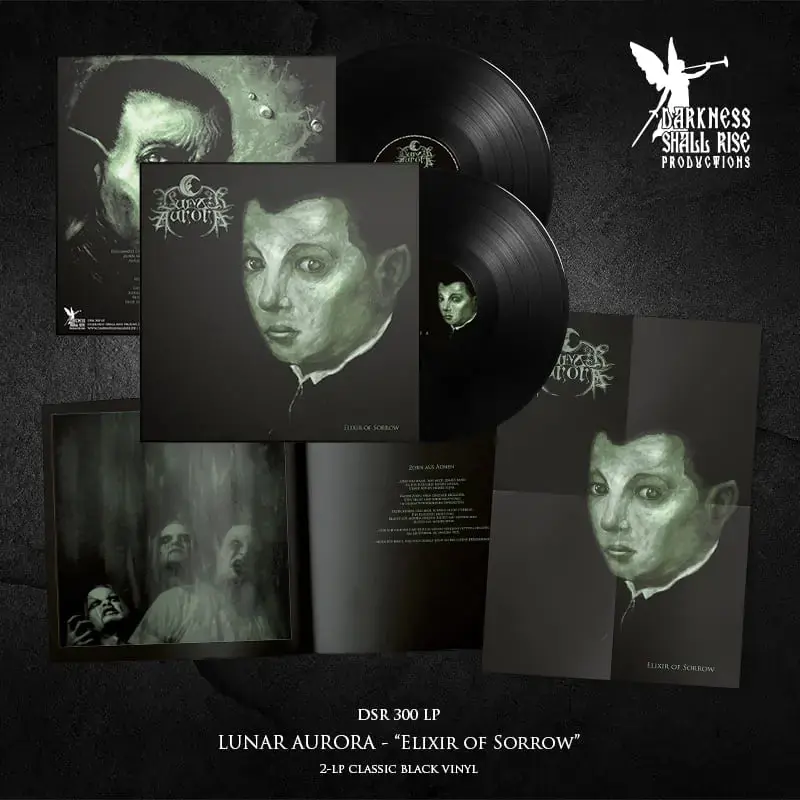 LUNAR AURORA · Elixir Of Sorrow | BLACK LP · Bild 2 LUNAR AURORA · Elixir Of Sorrow | BLACK LP (Black Metal Vinyl) · Bild 2