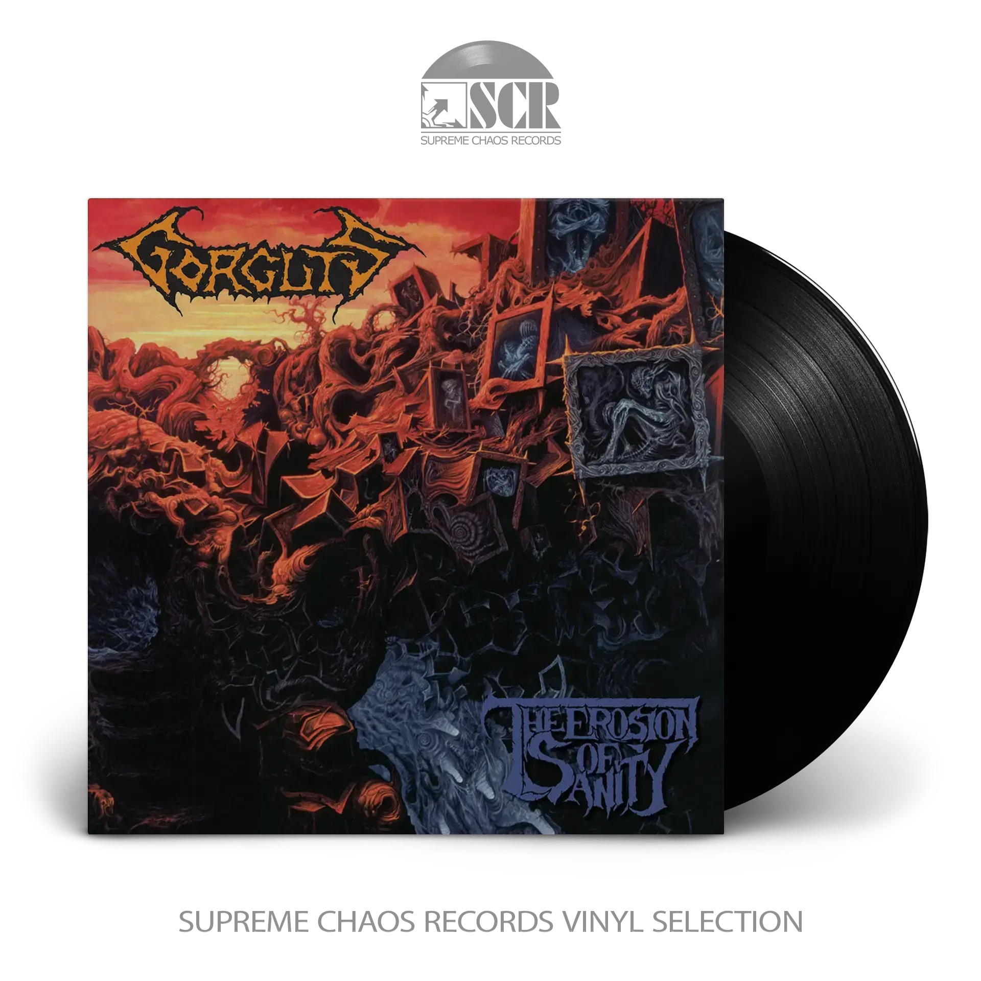 GORGUTS - The Erosion of Sanity · BLACK LP GORGUTS - The Erosion of Sanity · BLACK LP (Death Metal Vinyl)