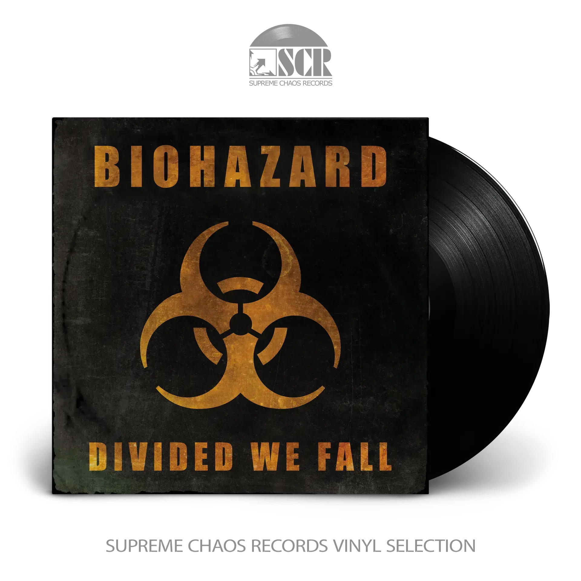 BIOHAZARD · Divided We Fall | BLACK LP (Crossover/Heavy Metal/Hardcore Vinyl)