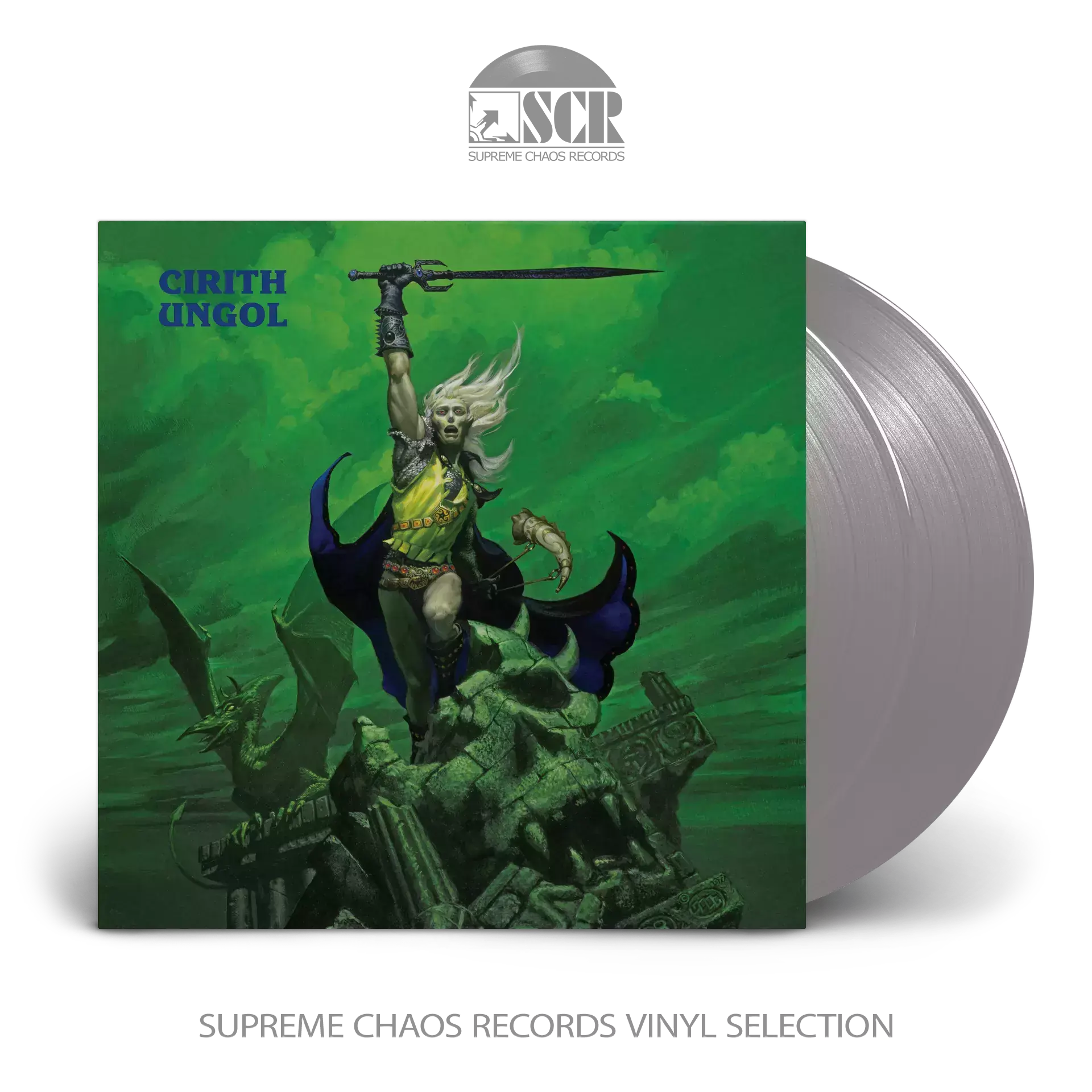 CIRITH UNGOL · Frost And Fire (40th Anniversary Edition) [SILVER] | DLP (Heavy Metal Vinyl)