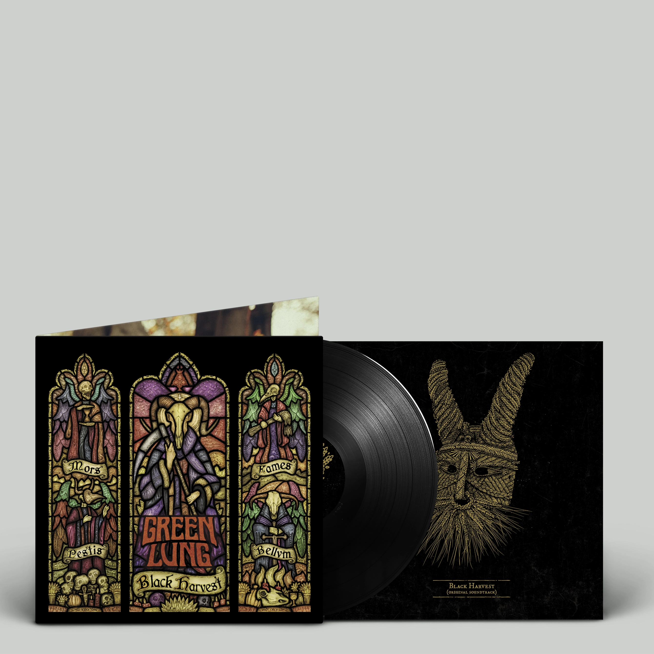 GREEN LUNG · Black Harvest | BLACK LP (Psychedelic Rock Vinyl)