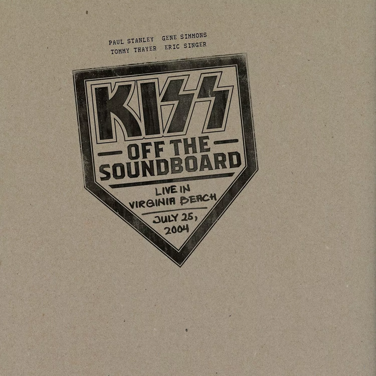 KISS - Off The Soundboard: Live In Virgina Beach 2004 · BLACK 3LP (Hard Rock Vinyl) · Bild 1