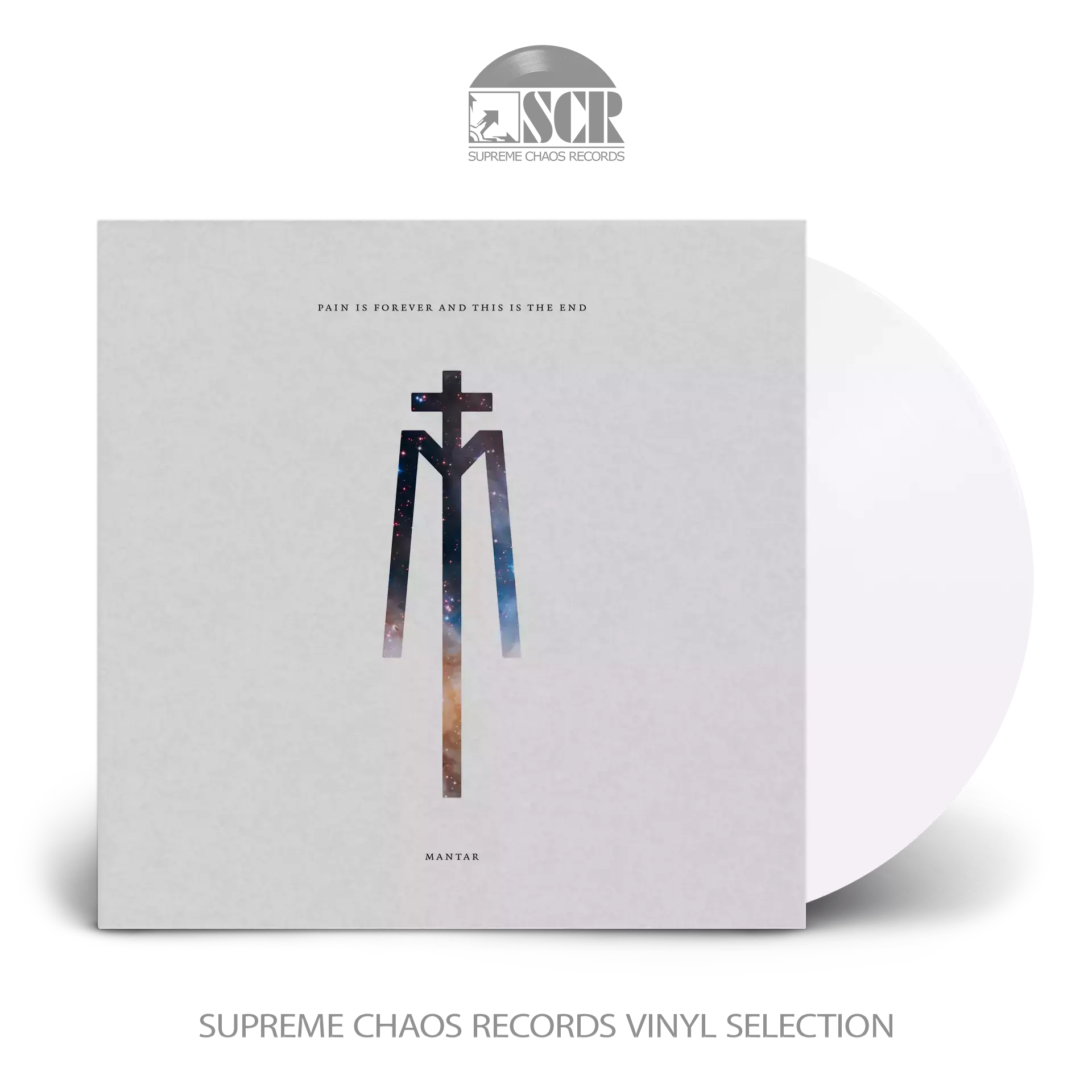 MANTAR · Pain Is Forever And This Is The End | WHITE LP MANTAR · Pain Is Forever And This Is The End | WHITE LP (Death Metal Vinyl)