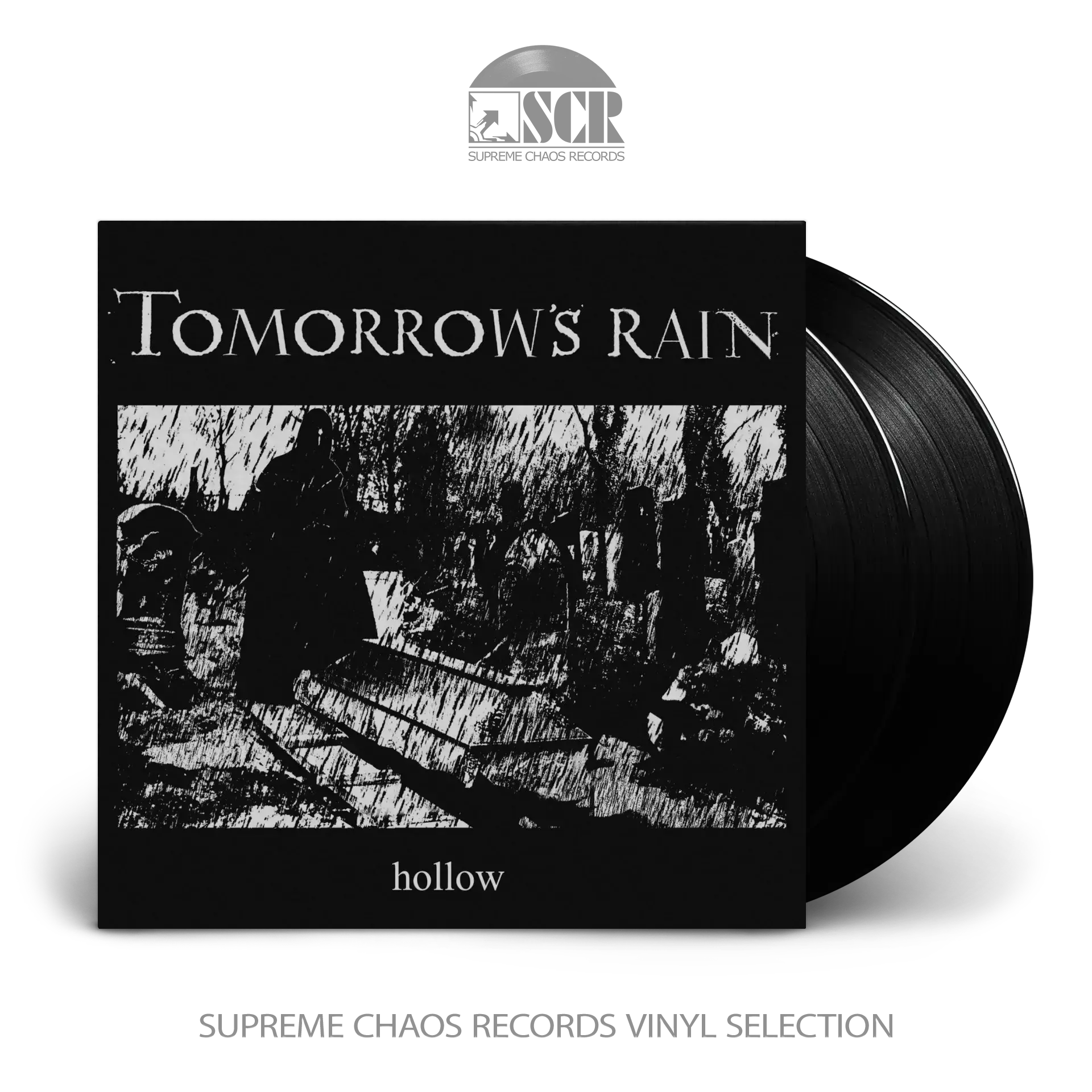 TOMORROW'S RAIN · Hollow | BLACK 2LP (Doom Metal Vinyl)