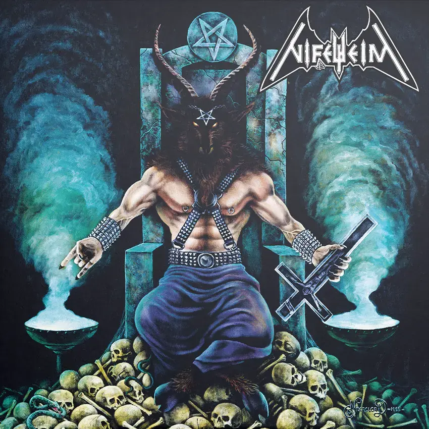 NIFELHEIM - Nifelheim (Re-Release) · SEA BLUE/BLACK LP · Bild 1 NIFELHEIM - Nifelheim (Re-Release) · SEA BLUE/BLACK LP (Black Metal Vinyl) · Bild 1