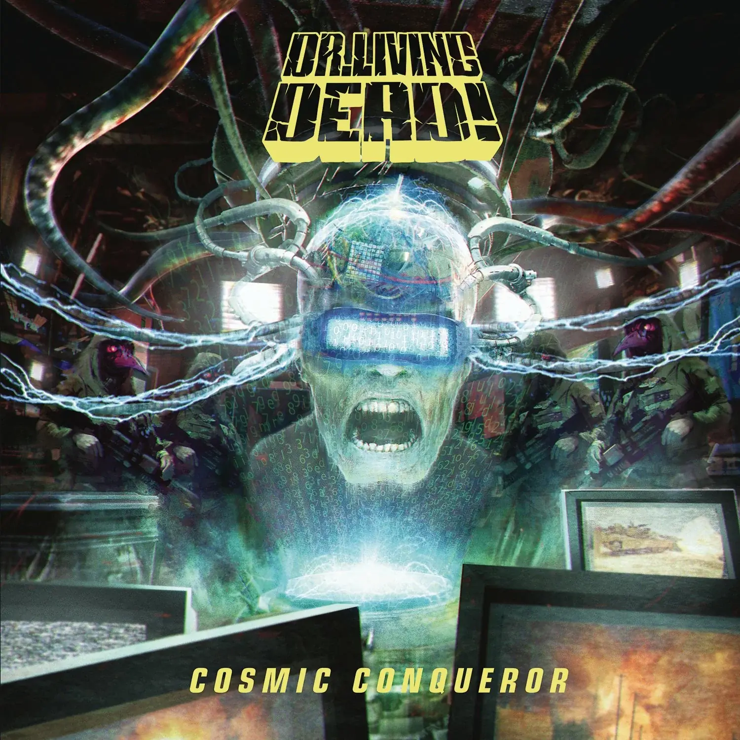 DR. LIVING DEAD! - Cosmic Conqueror · YELLOW LP · Bild 1 DR. LIVING DEAD! - Cosmic Conqueror · YELLOW LP (Thrash Metal Vinyl) · Bild 1
