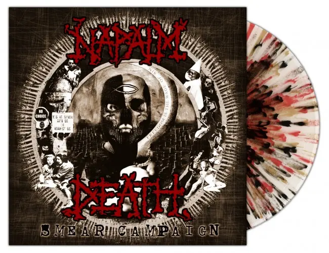 NAPALM DEATH - Smear Campaign · SCR SPLATTER LP (Grindcore Vinyl)