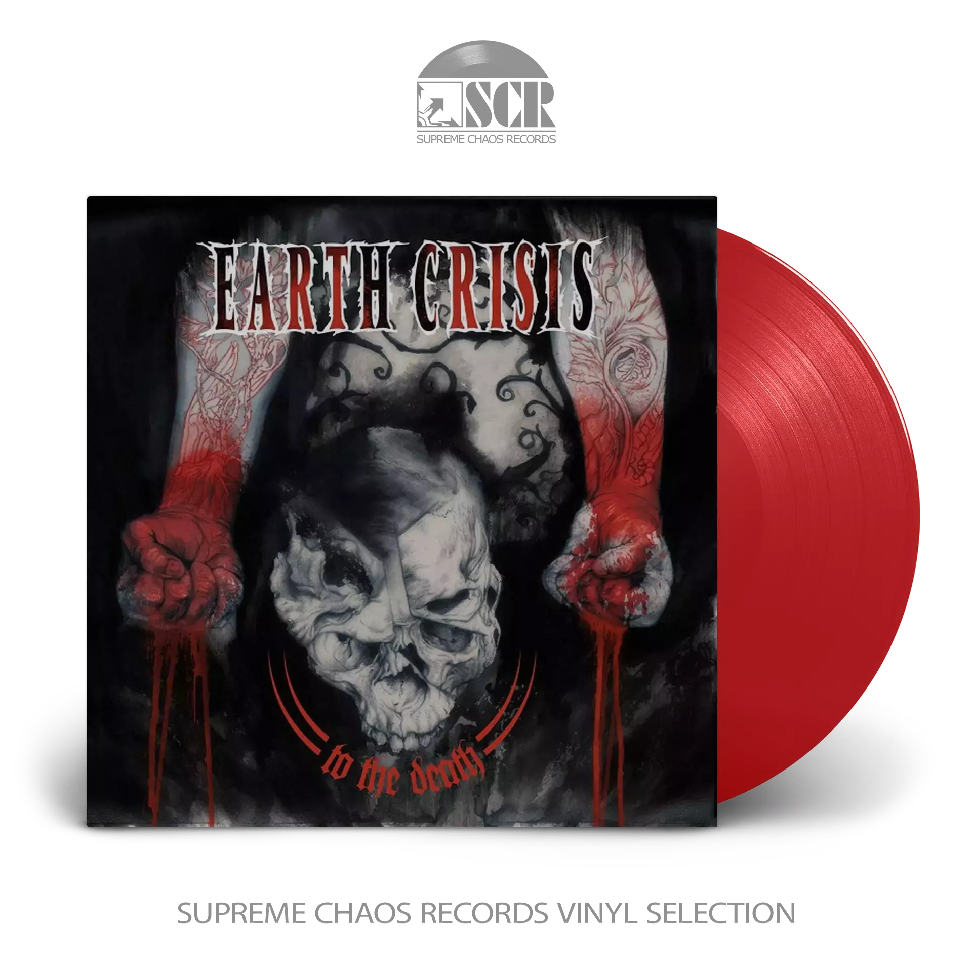 EARTH CRISIS - To The Death · CLEAR BLOOD RED LP (Hardcore Vinyl)