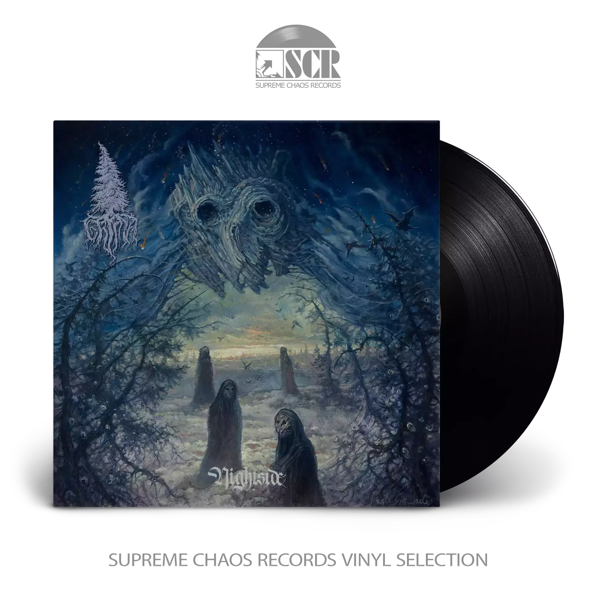 GRIMA - Nightside · BLACK LP GRIMA - Nightside · BLACK LP (Atmospheric Black Metal Vinyl)