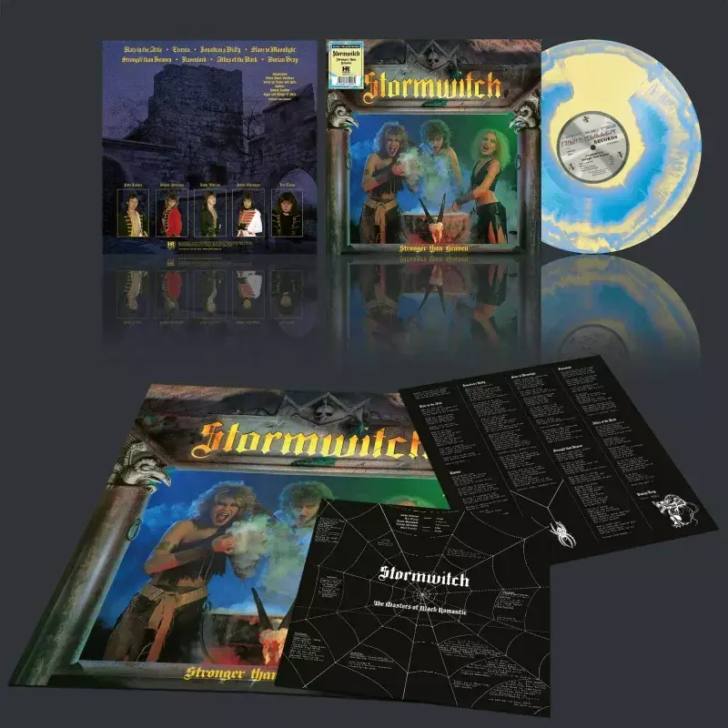 STORMWITCH · Stronger Than Heaven | BLUE/YELLOW MIXED LP STORMWITCH · Stronger Than Heaven | BLUE/YELLOW MIXED LP (Power Metal Vinyl)