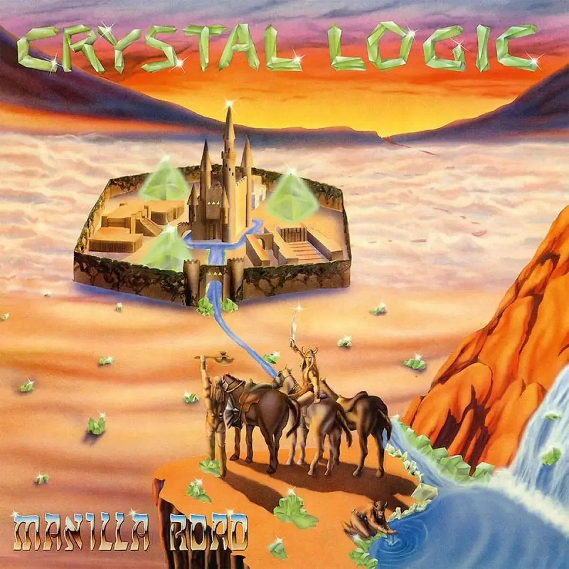 MANILLA ROAD · Crystal Logic | GALAXY LP (Epic Metal/Heavy Metal Vinyl) · Bild 2