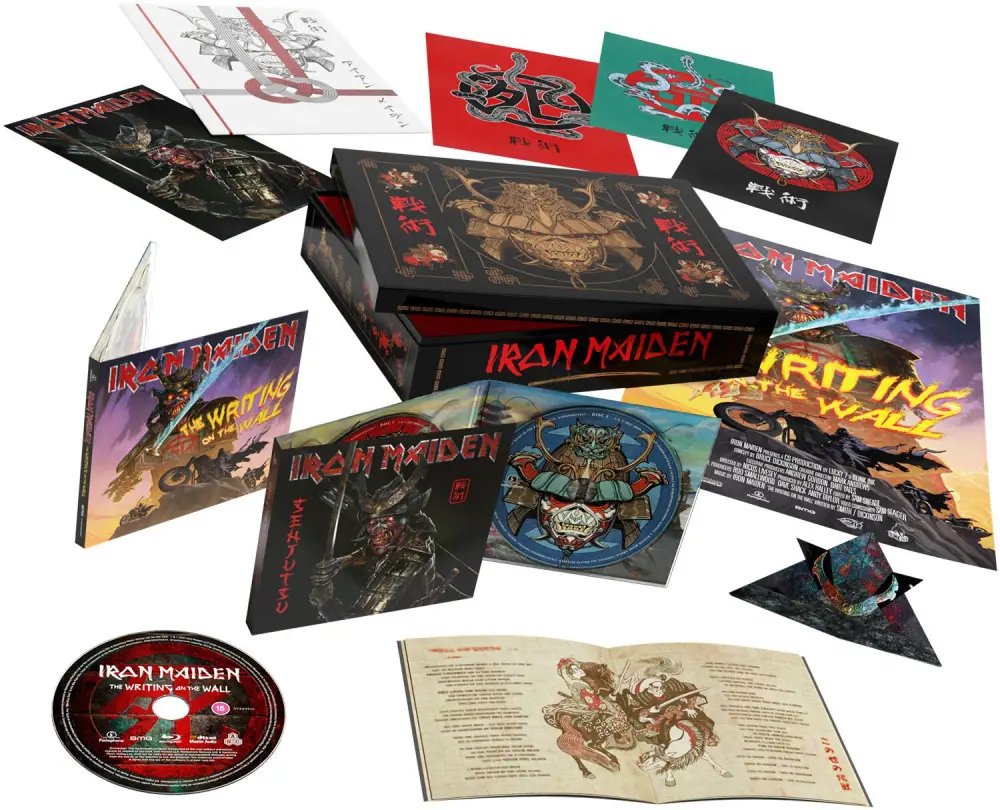 IRON MAIDEN · Senjutsu | 2CD+BLURAY BOX SET IRON MAIDEN · Senjutsu | 2CD+BLURAY BOX SET (Heavy Metal CDs)