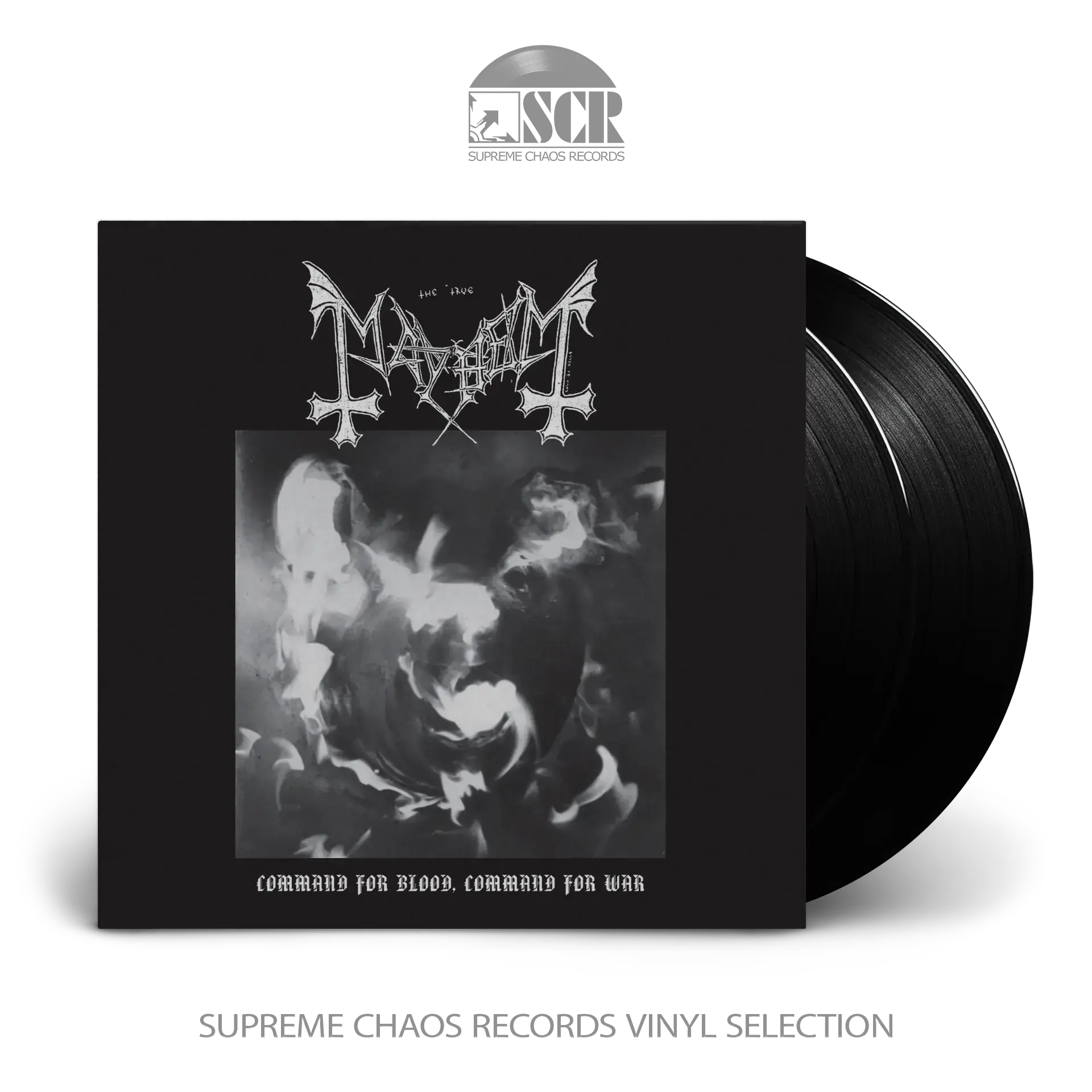 MAYHEM · Command For Blood, Command For War | BLACK 2LP MAYHEM · Command For Blood, Command For War | BLACK 2LP (Black Metal Vinyl)