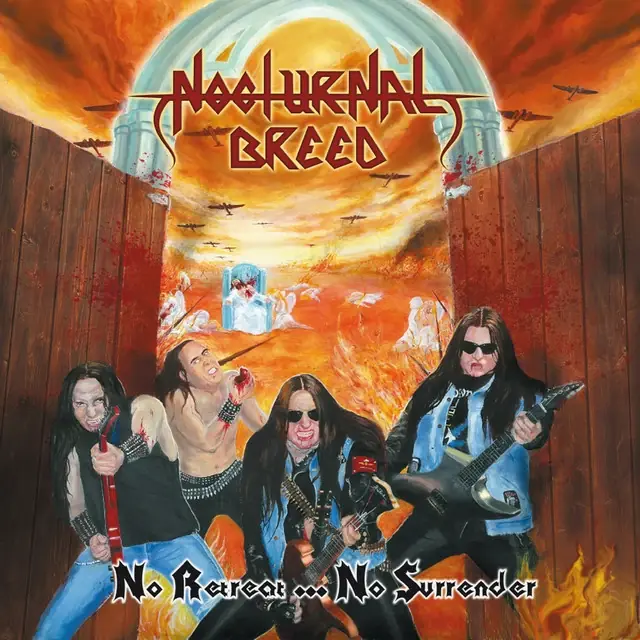 NOCTURNAL BREED · No Retreat... No Surrender | RED/BLACK LP · Bild 1 NOCTURNAL BREED · No Retreat... No Surrender | RED/BLACK LP (Thrash Metal Vinyl) · Bild 1