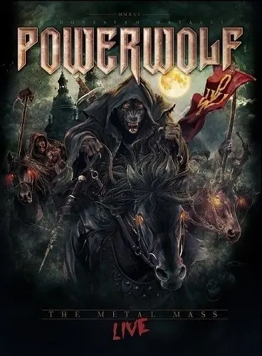POWERWOLF - The Metal Mass - Live · 2 BLURAY+CD MEDIABOOK (Heavy Metal CDs)