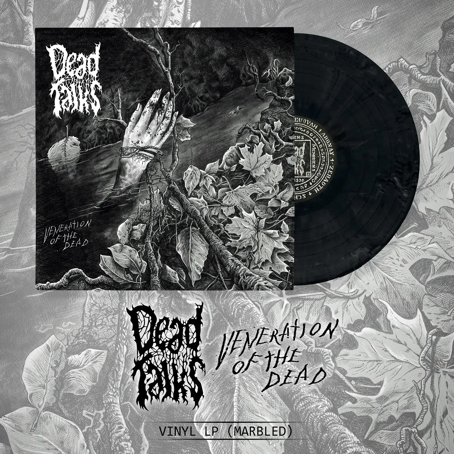 DEAD TALKS · Veneration Of The Dead | MARBLED VINYL DEAD TALKS · Veneration Of The Dead | MARBLED VINYL (Death Metal Vinyl)