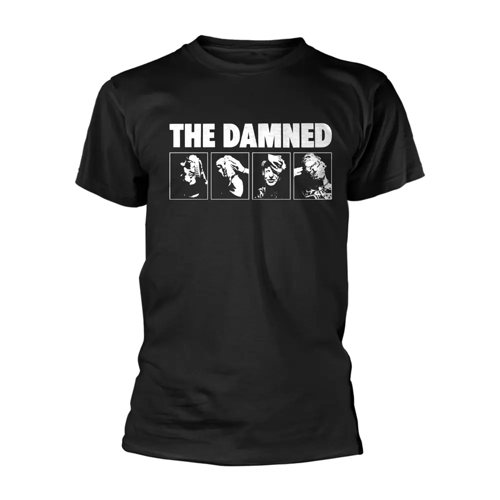 THE DAMNED - The Headshots · T-SHIRT (Punk Clothes)
