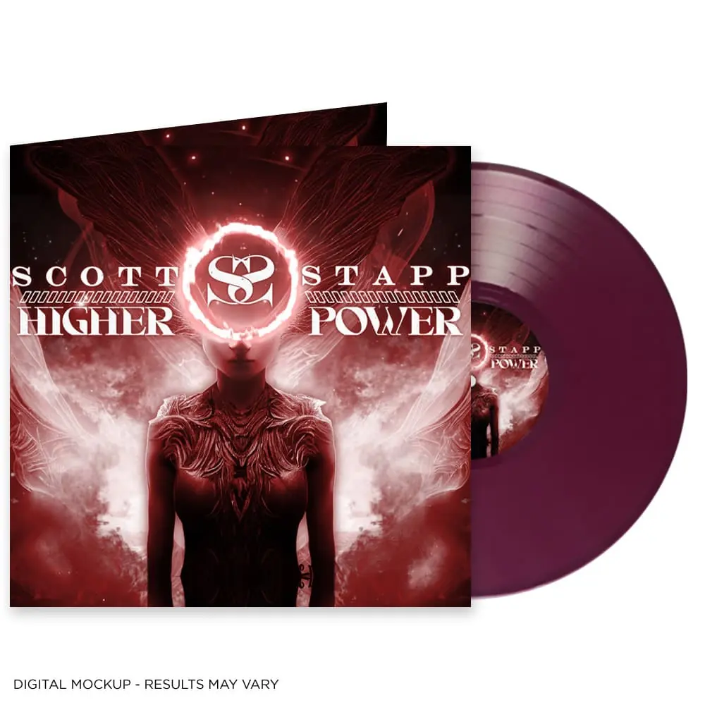 SCOTT STAPP - Higher Power · SOLID VIOLA LP (Hard Rock Vinyl)