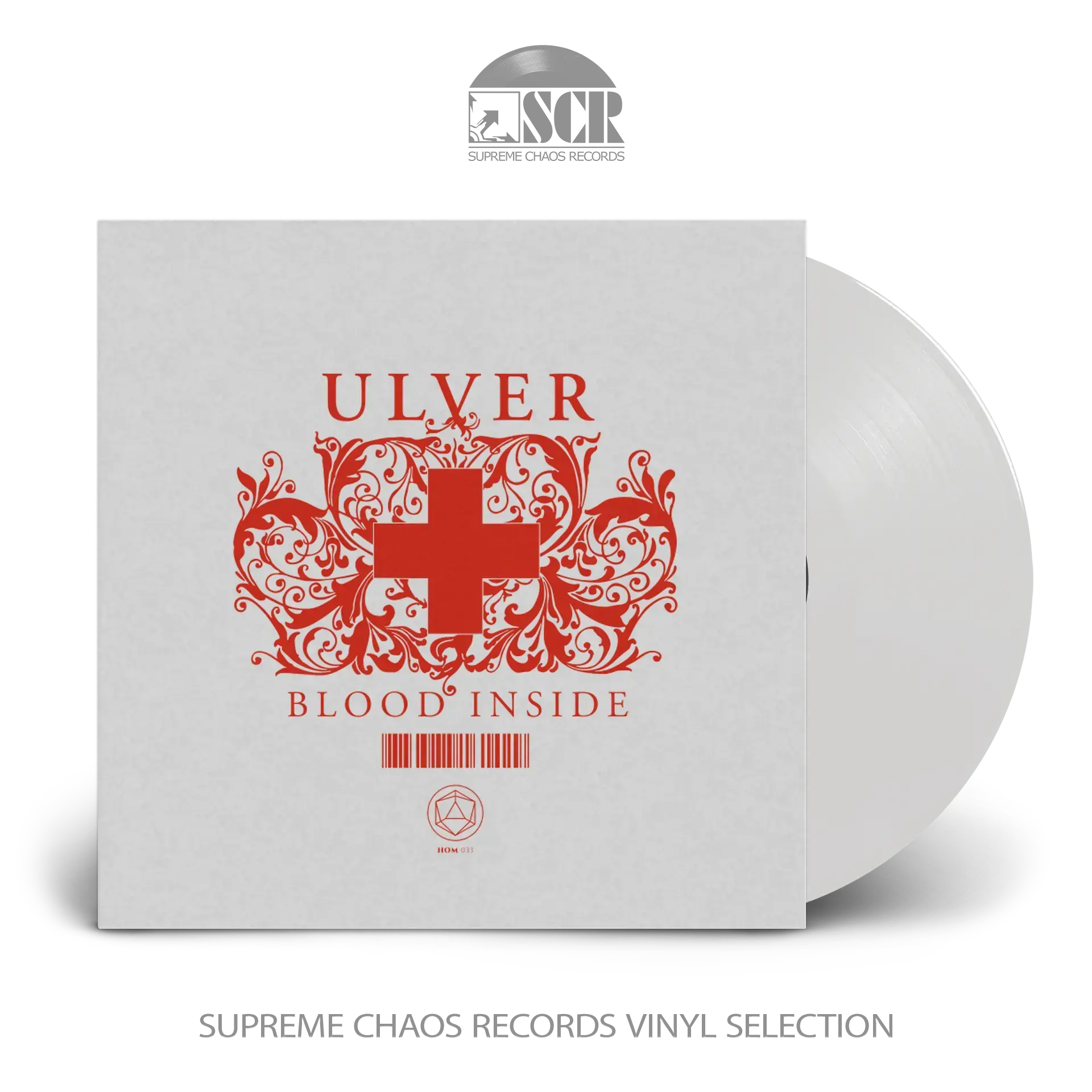 ULVER - Blood Inside · WHITE LP (Progressive Rock Vinyl)