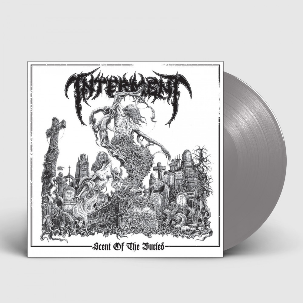 INTERMENT - Scent Of The Buried · SILVER LP (Death Metal Vinyl)