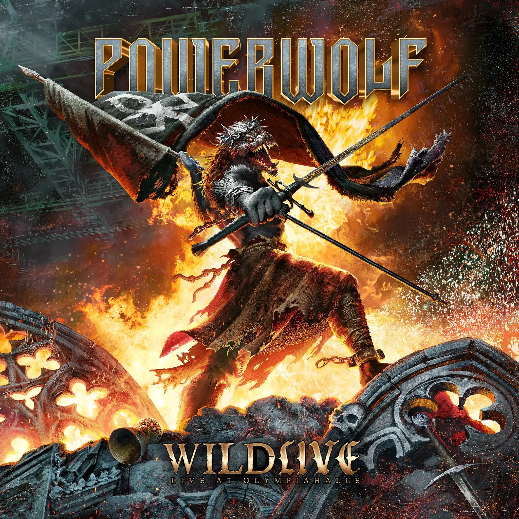 POWERWOLF · Wildlive (Live At Olympiahalle) | BLACK 2LP (Heavy Metal Vinyl) · Bild 1
