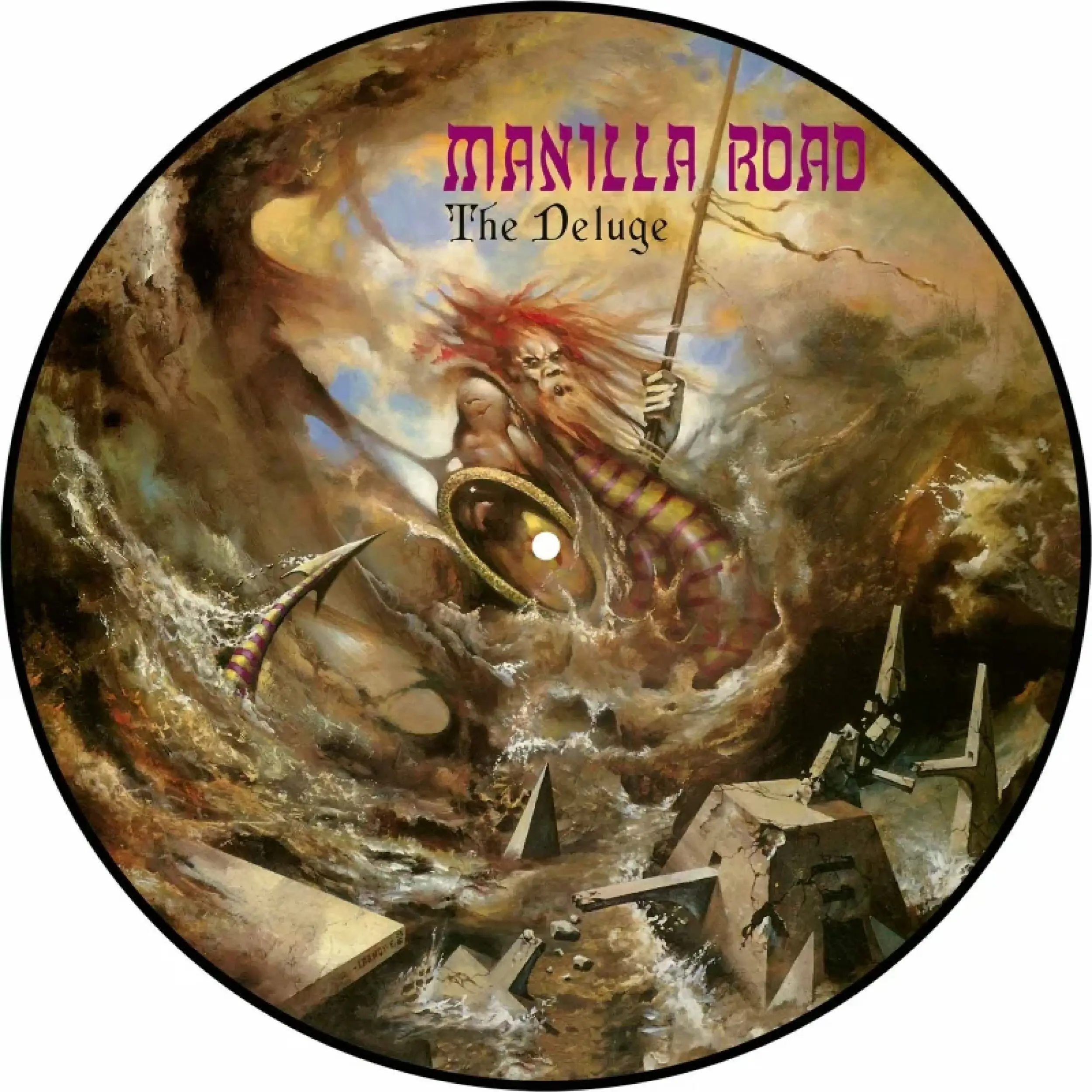 MANILLA ROAD · The Deluge | PICTURE LP MANILLA ROAD · The Deluge | PICTURE LP (Heavy Metal Vinyl)