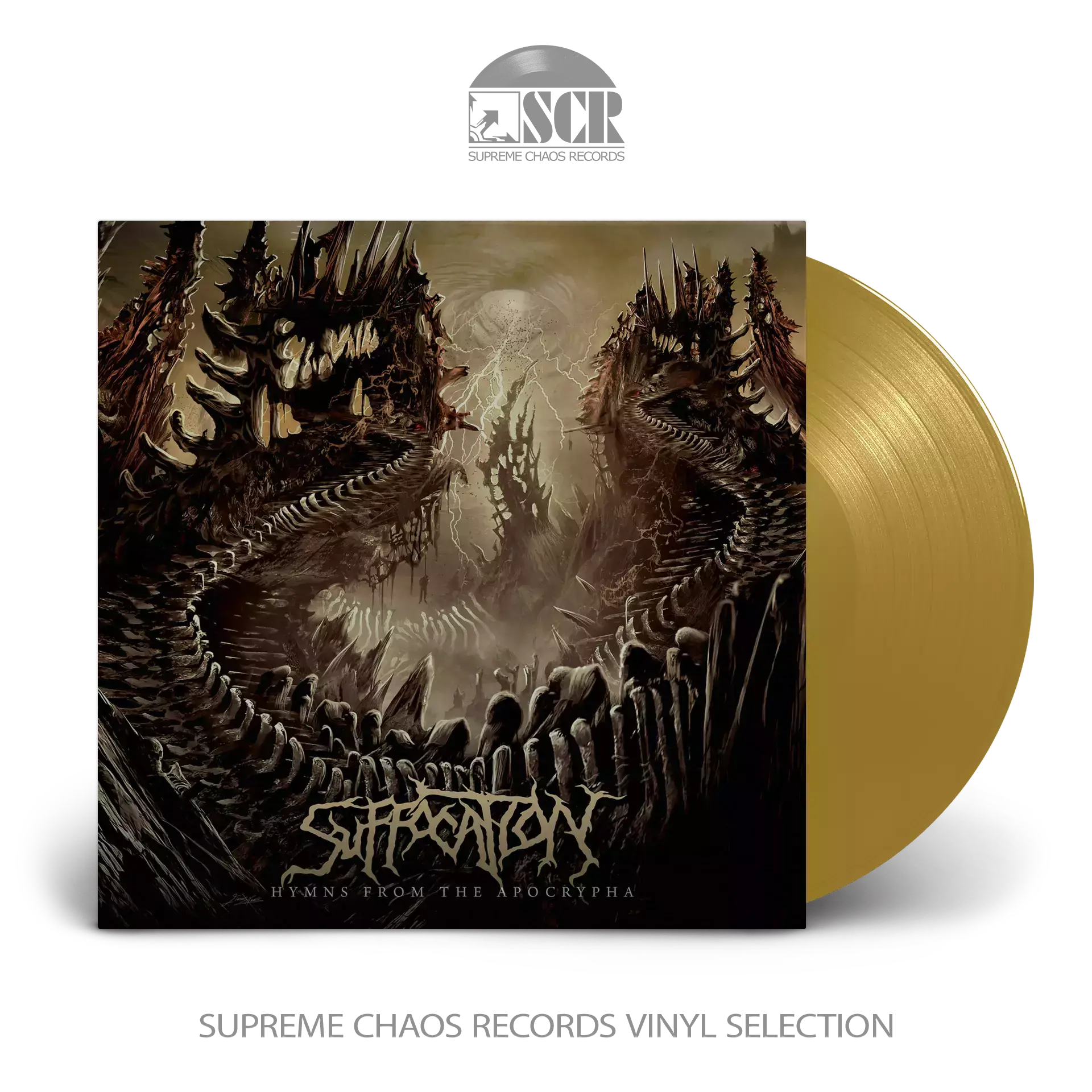 SUFFOCATION · Hymns From The Apocrypha | GOLD LP SUFFOCATION · Hymns From The Apocrypha | GOLD LP (Death Metal Vinyl)