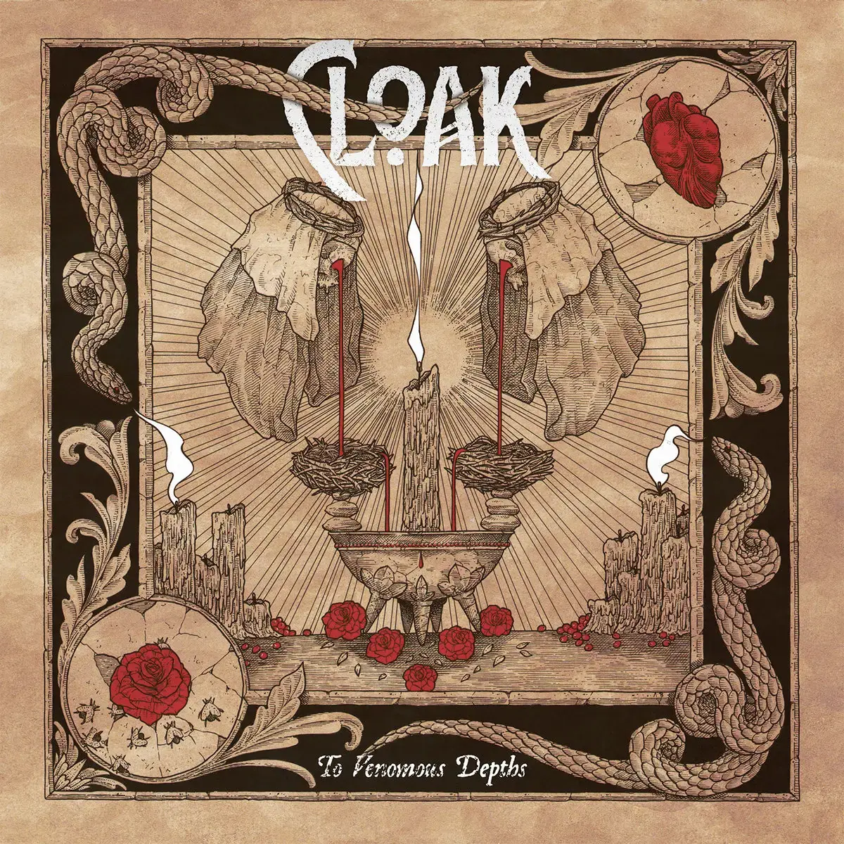 CLOAK - To Venomous Depths · DIGIPAK CD (Black Metal CDs)