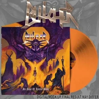 BÜTCHER - On Fowl Of Tyrant Wing · ORANGE LP (Speed Metal Vinyl)