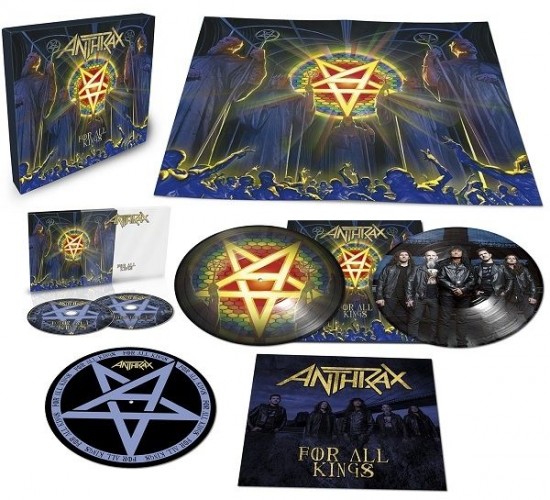 ANTHRAX - For All Kings · LTD.DELUXE BOXSET BOXLP ANTHRAX - For All Kings · LTD.DELUXE BOXSET BOXLP (Thrash Metal Vinyl)