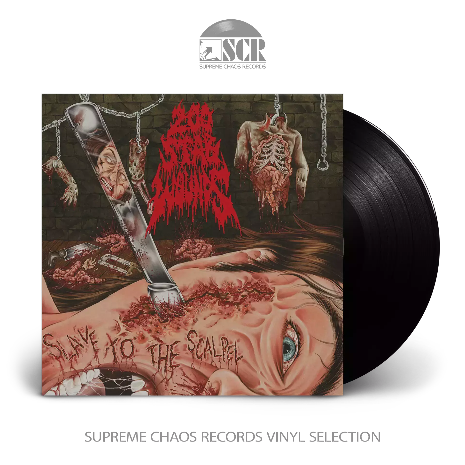 200 STAB WOUNDS · Slave To The Scalpel (Re-Issue) | BLACK LP (Death Metal Vinyl)