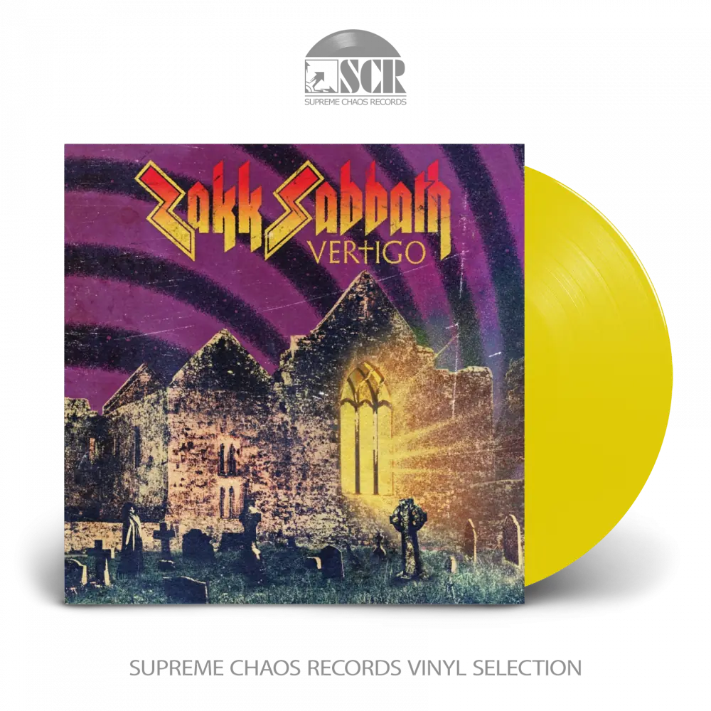 ZAKK SABBATH - Vertigo · YELLOW LP (Heavy Metal Vinyl)