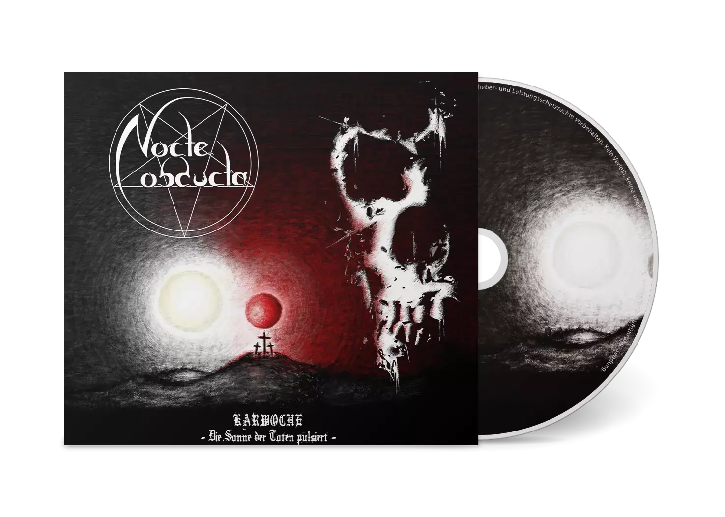 NOCTE OBDUCTA - Karwoche – Die Sonne der Toten pulsiert · DIGIPAK CD (Black Metal CDs)