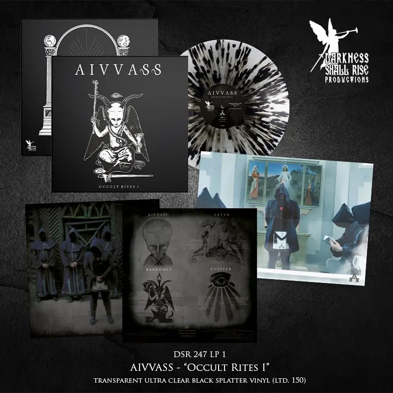 AIVVASS · Occult Rites I | SPLATTER LP (Doom Metal Vinyl)