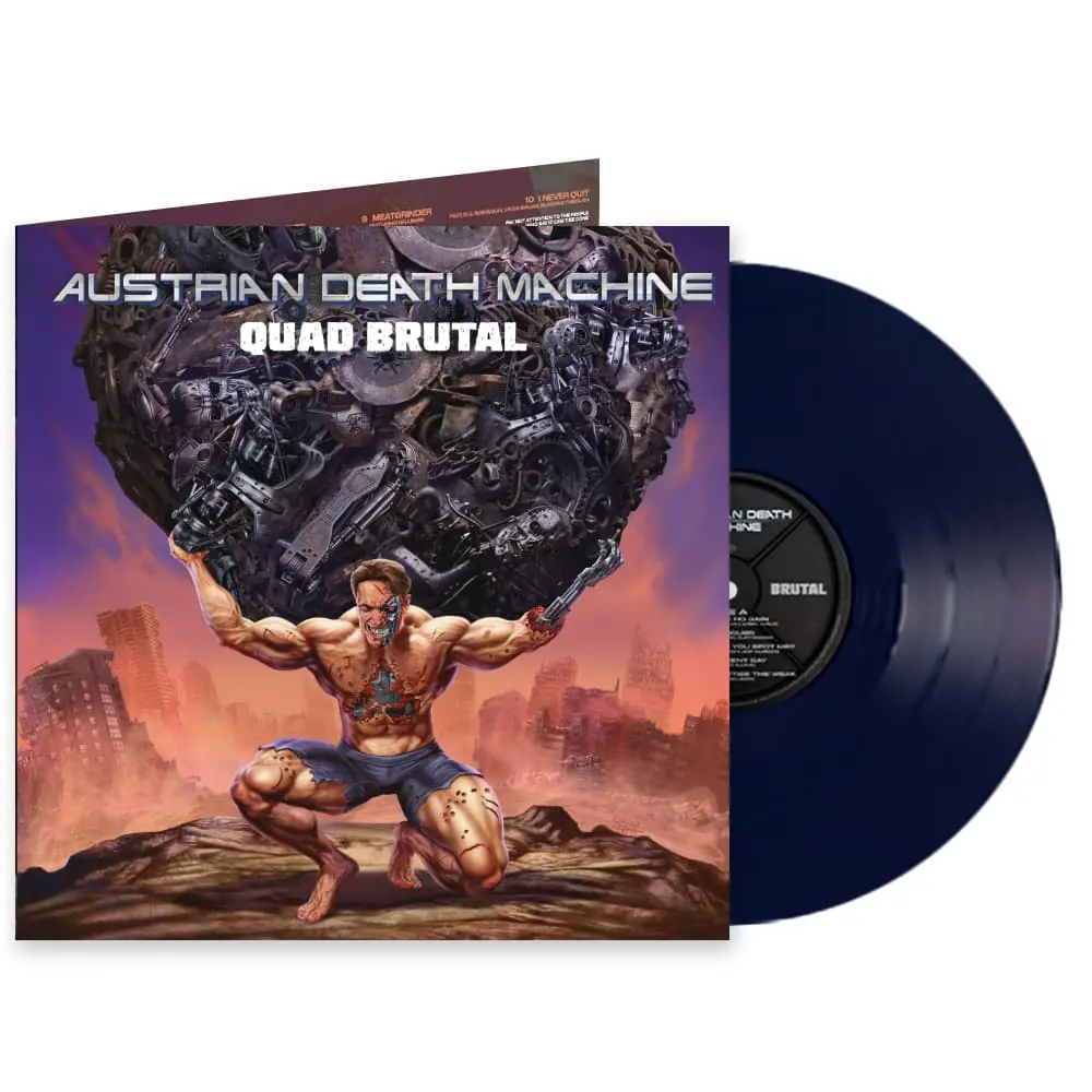 AUSTRIAN DEATH MACHINE - Quad Brutal · BLUE LP (Thrash Metal Vinyl)