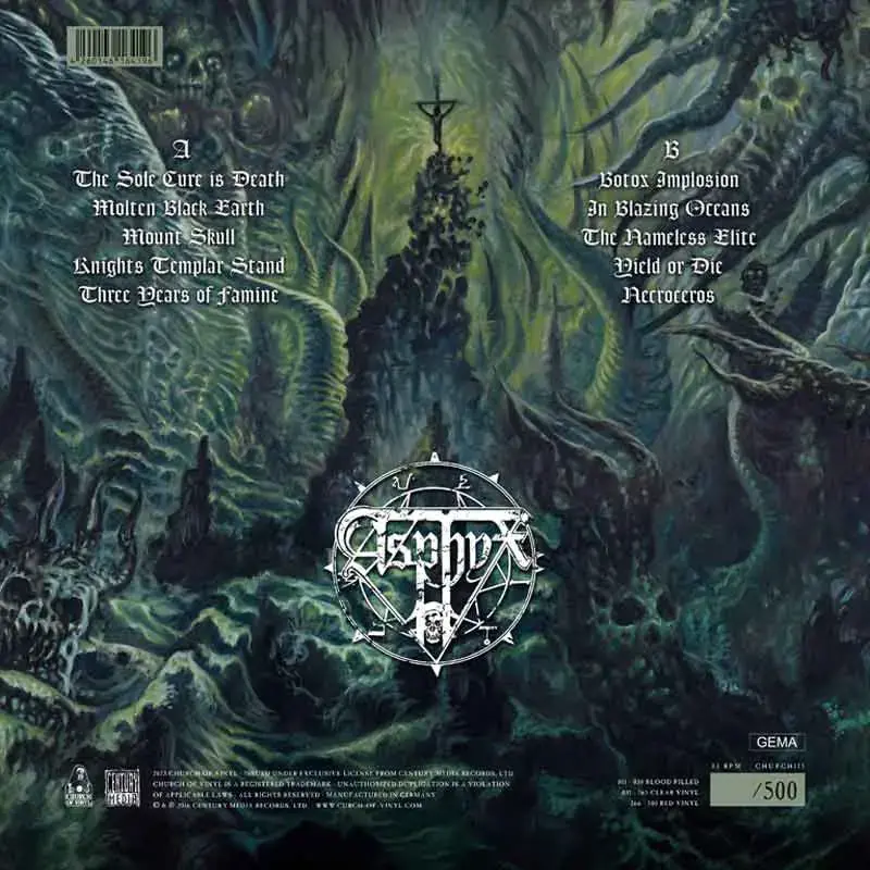 ASPHYX · Necroceros (Pop-Up) | GREEN LP (Death Metal Vinyl) · Bild 4