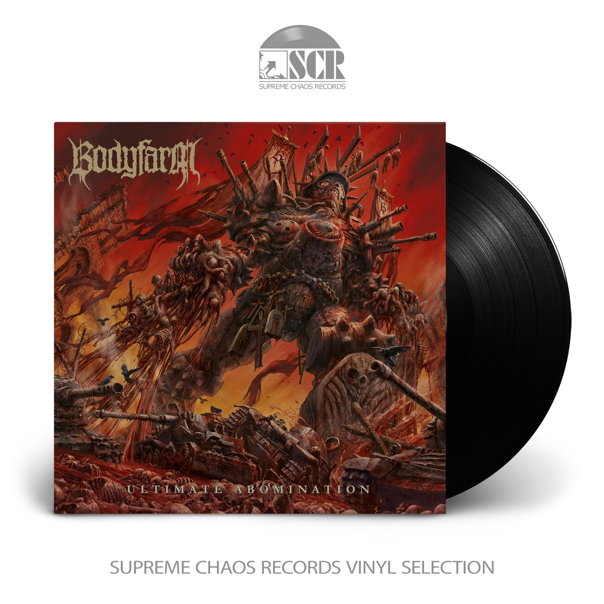BODYFARM - Ultimate Abomination · BLACK LP (Death Metal Vinyl)