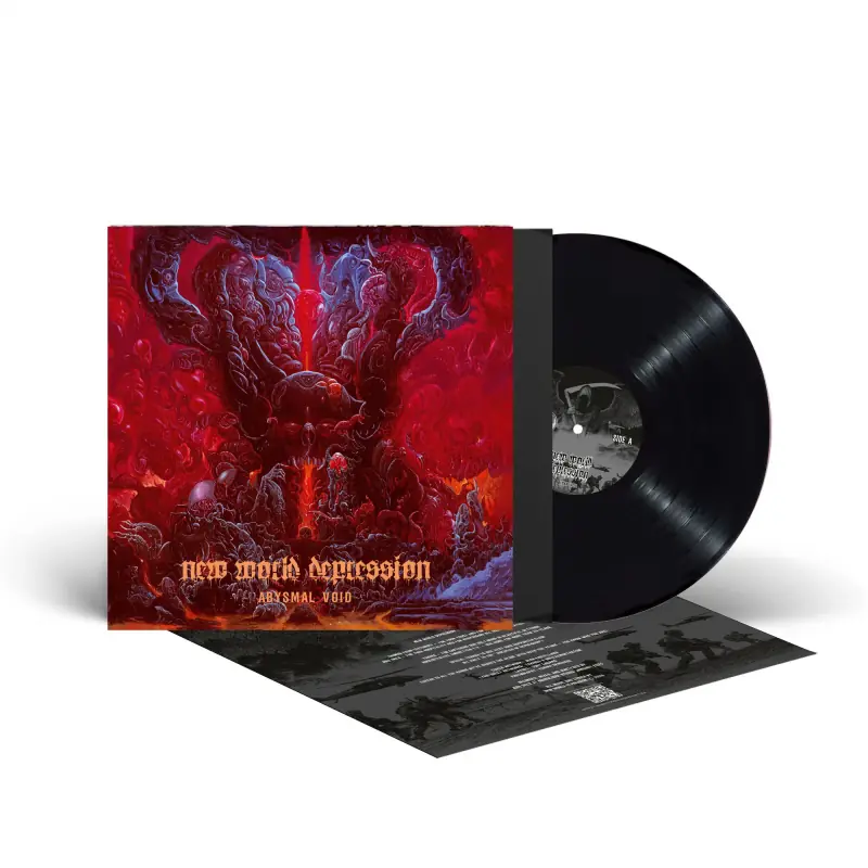 NEW WORLD DEPRESSION - Abysmal Void · BLACK LP · Bild 2 NEW WORLD DEPRESSION - Abysmal Void · BLACK LP (Death Metal Vinyl) · Bild 2