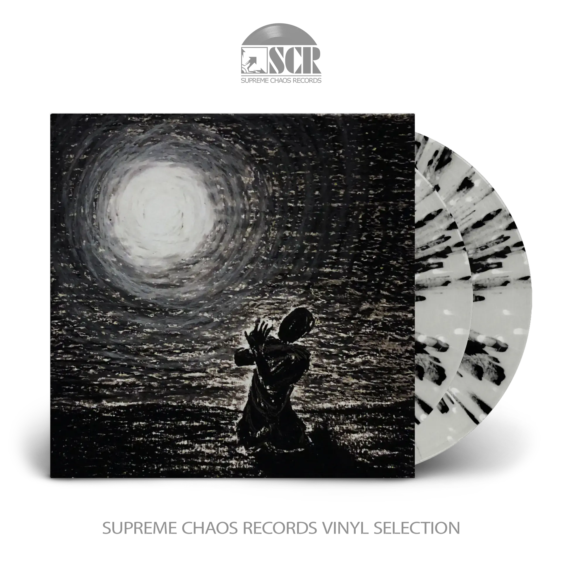 NOCTE OBDUCTA · Irrlicht (Es schlägt dem Mond ein kaltes Herz) (B-Stock) | SPLATTER 2LP (Black Metal Vinyl)