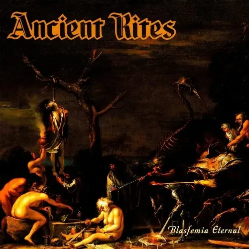 ANCIENT RITES - Blasfemia Eternal · CLEAR LP (Black Metal Vinyl) · Bild 1