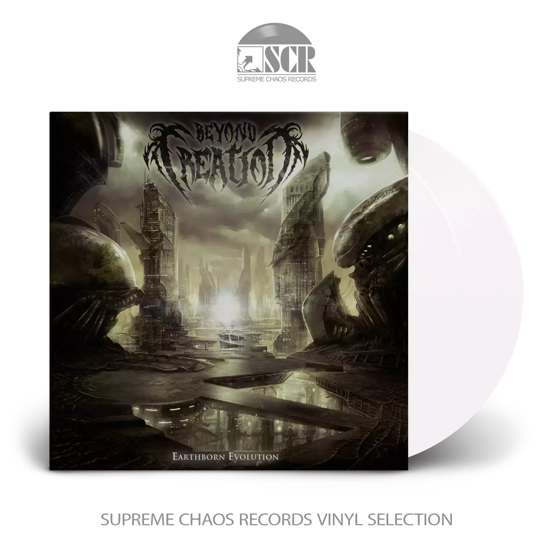 BEYOND CREATION - Earthborn Evolution · WHITE 2LP BEYOND CREATION - Earthborn Evolution · WHITE 2LP (Progressive Death Metal Vinyl)
