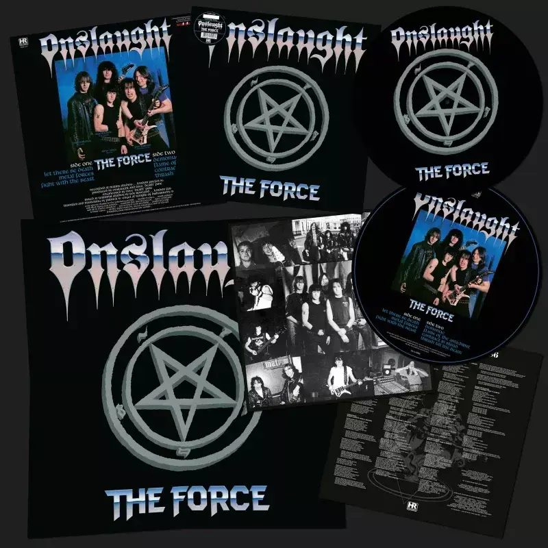 ONSLAUGHT · The Force | PICTURE LP (Thrash Metal Vinyl)