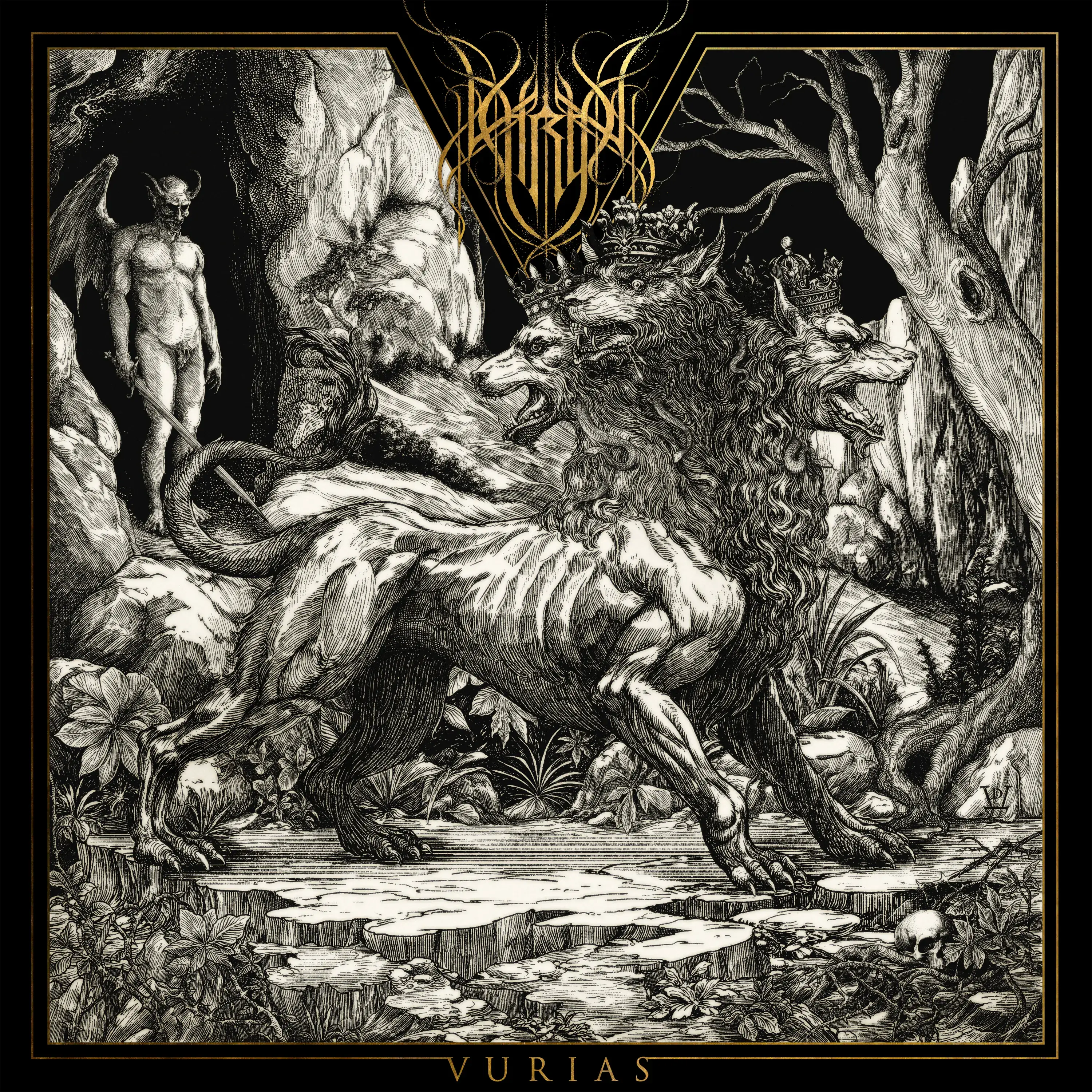 THRON - Vurias · BLACK LP · Bild 1 THRON - Vurias · BLACK LP (Black Metal Vinyl) · Bild 1