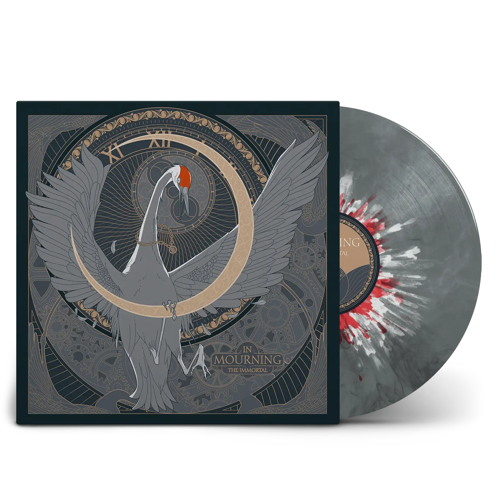 IN MOURNING - The Immortal Bundle · T-SHIRT + SPLATTER VINYL BUNDLE (Melodic Death Metal/Progressive Metal/Doom Metal Vinyl) · Bild 3