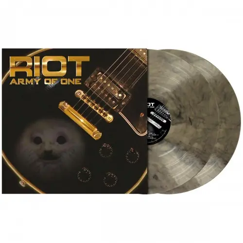 RIOT · Army Of One | CLEAR/BLACK DLP RIOT · Army Of One | CLEAR/BLACK DLP (Heavy Metal Vinyl)