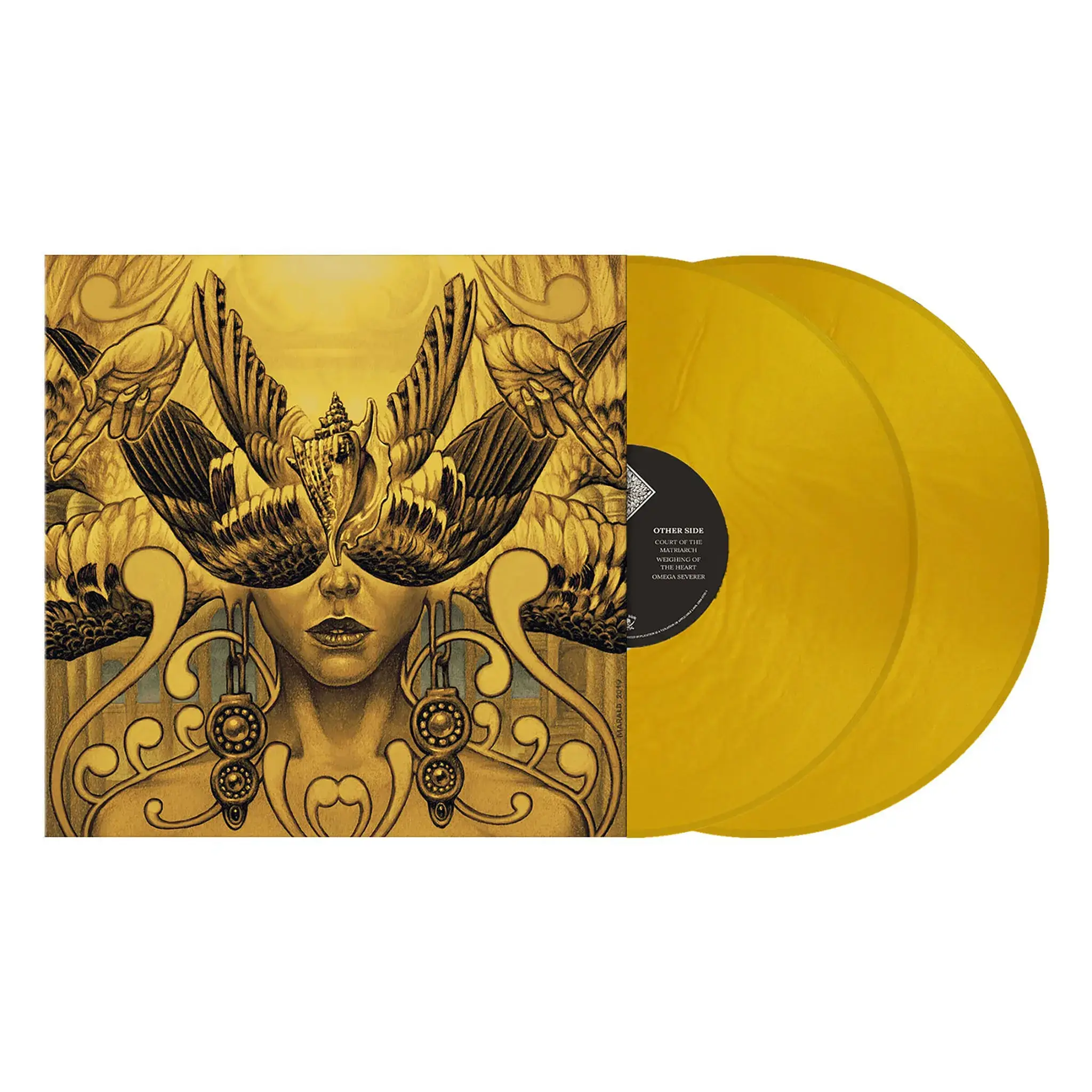 DVNE - Etemen Ænka · METALLIC GOLD 2LP (Doom Metal Vinyl)