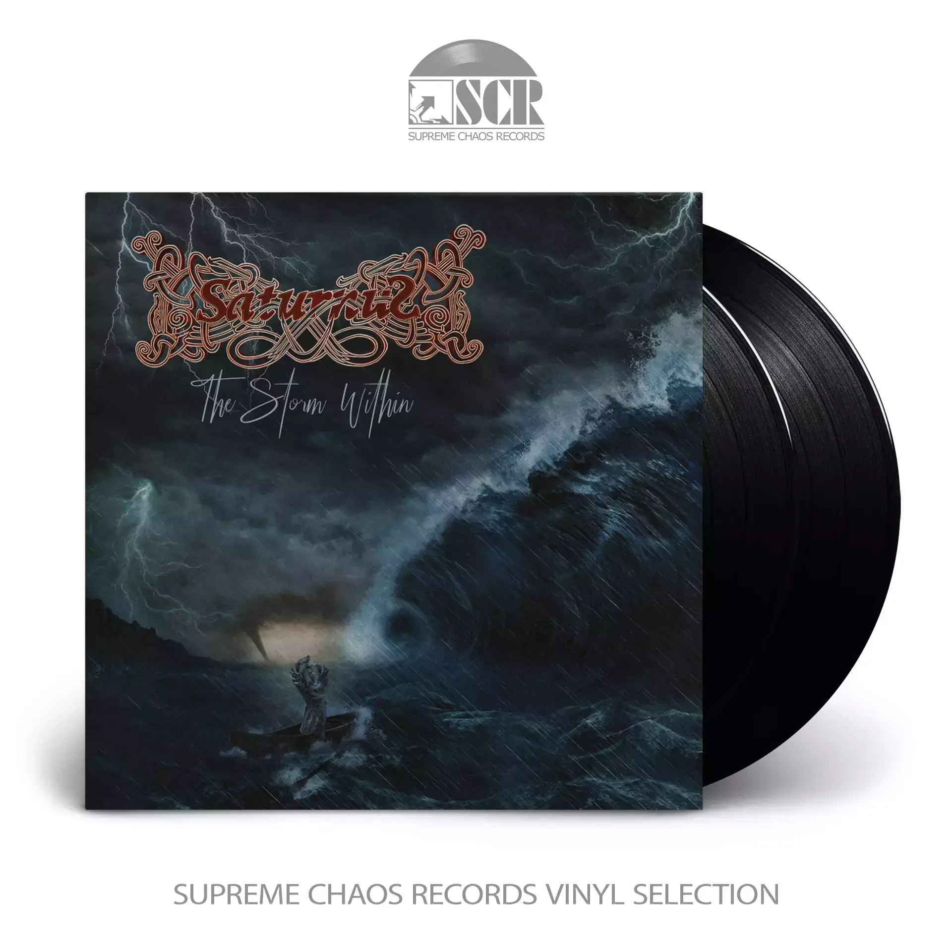 SATURNUS · The Storm Within | BLACK 2LP SATURNUS · The Storm Within | BLACK 2LP (Doom Metal/Death Metal Vinyl)