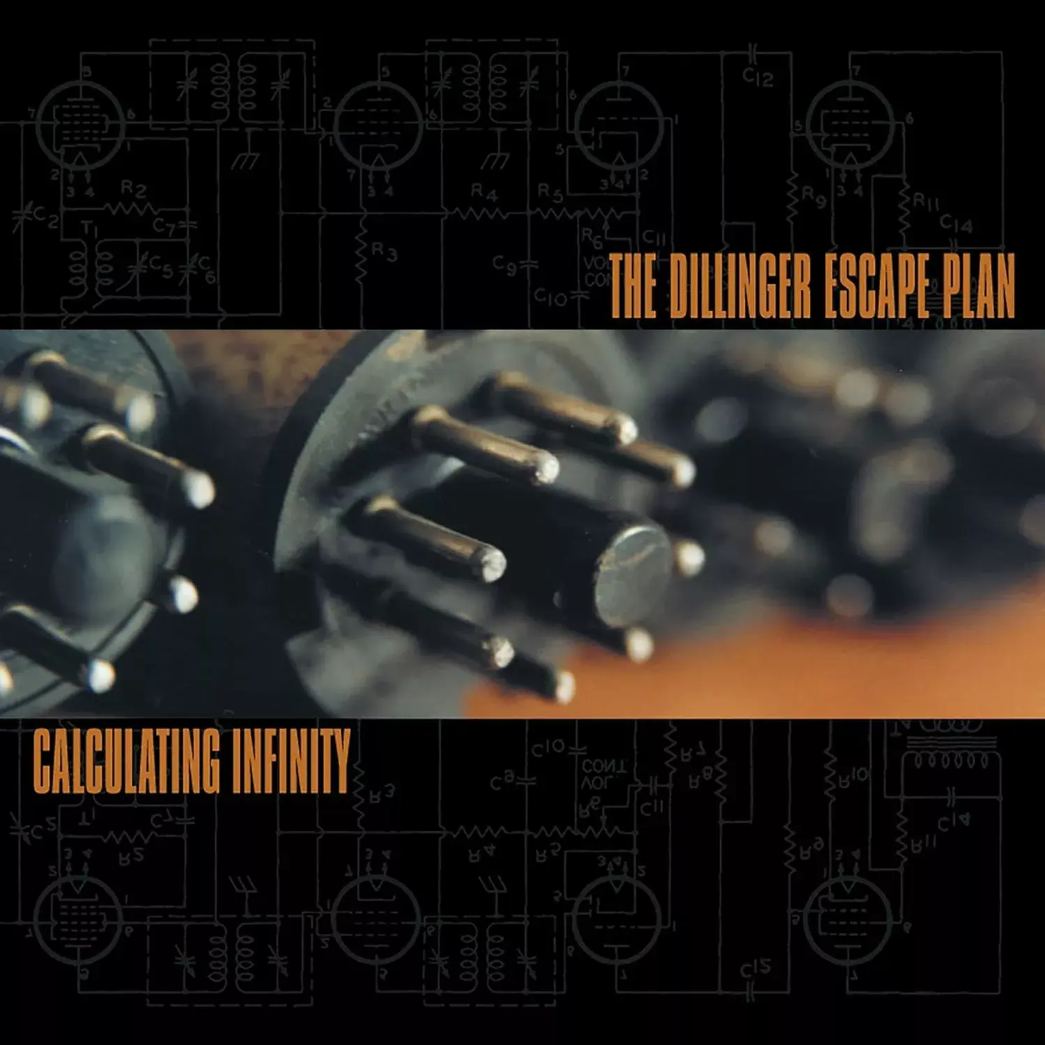 THE DILLINGER ESCAPE PLAN - Calculating Infinity · TRANSPARENT ORANGE LP · Bild 1 THE DILLINGER ESCAPE PLAN - Calculating Infinity · TRANSPARENT ORANGE LP (Mathcore Vinyl) · Bild 1