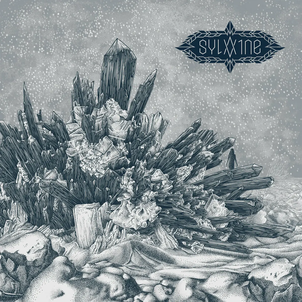 SYLVAINE - Atoms Aligned, Coming Undone · BLACK LP (Post Metal/Black Metal Vinyl) · Bild 1