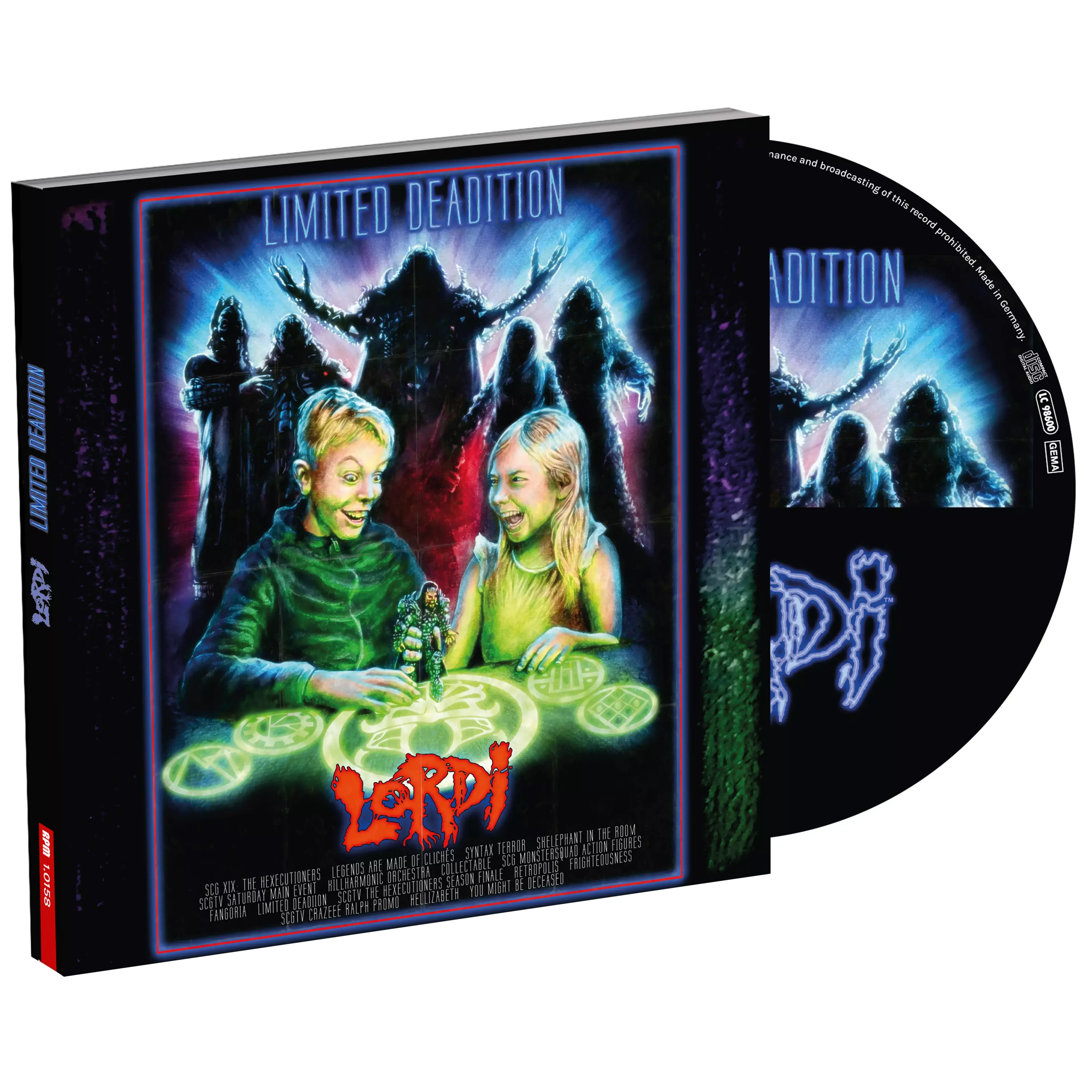 LORDI · Limited Deadition | DIGIPAK CD LORDI · Limited Deadition | DIGIPAK CD (Heavy Metal CDs)